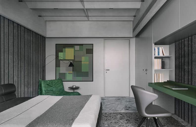 Departamento monocromático en Dubai